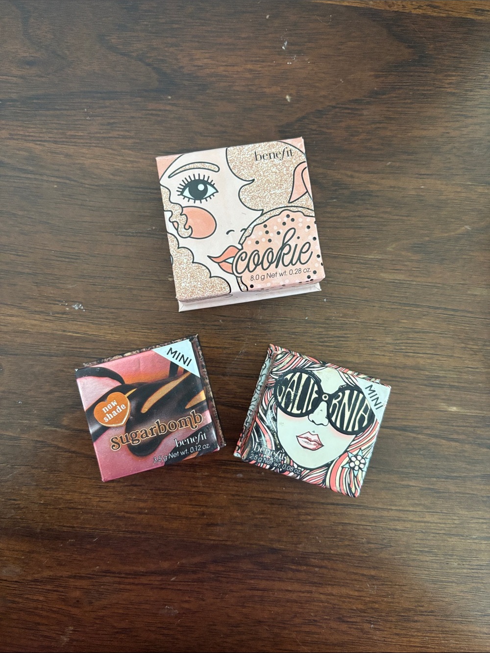 Benefit Mini Blush and highlighter